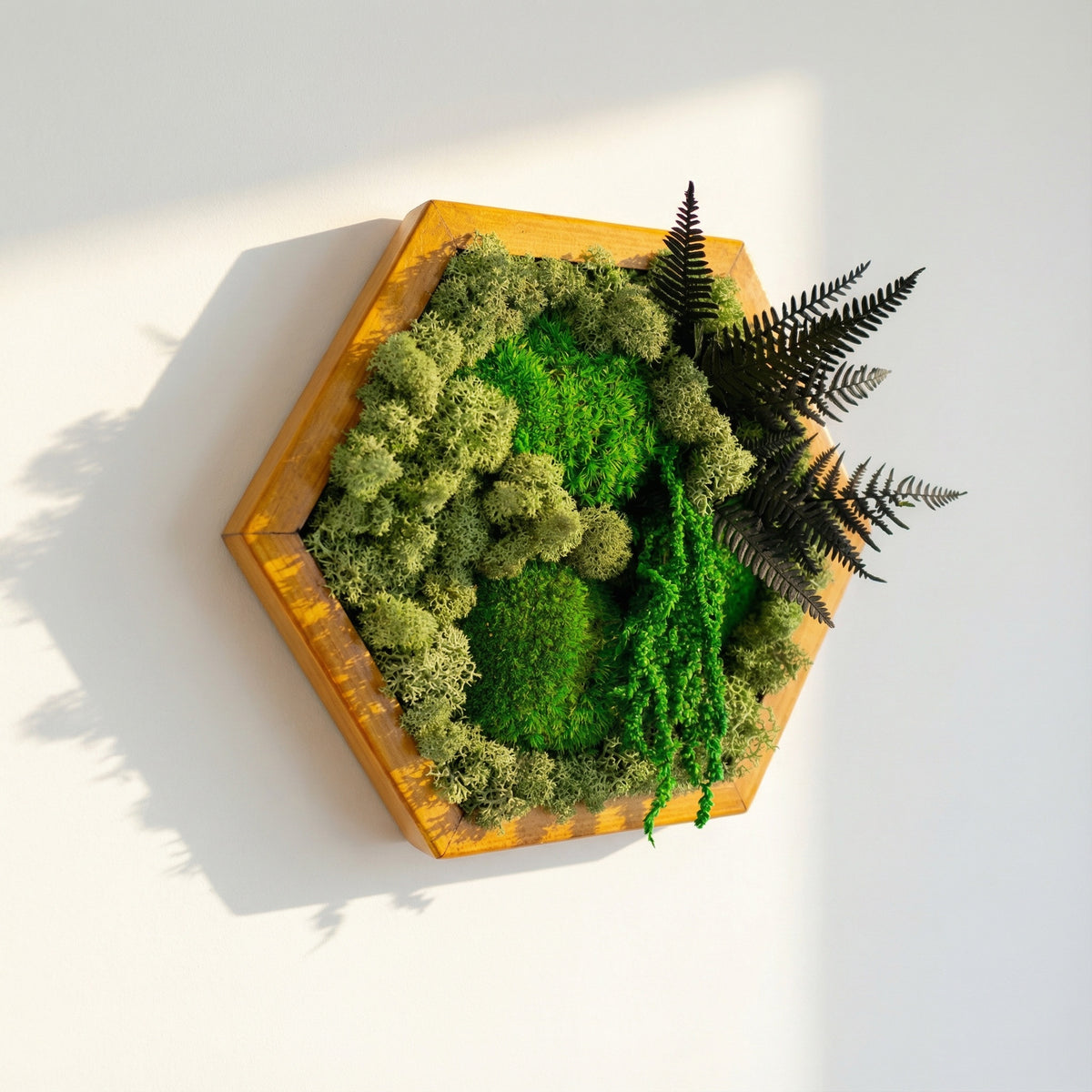 Ormanın Ruhu – El Yapımı Altıgen Tasarım